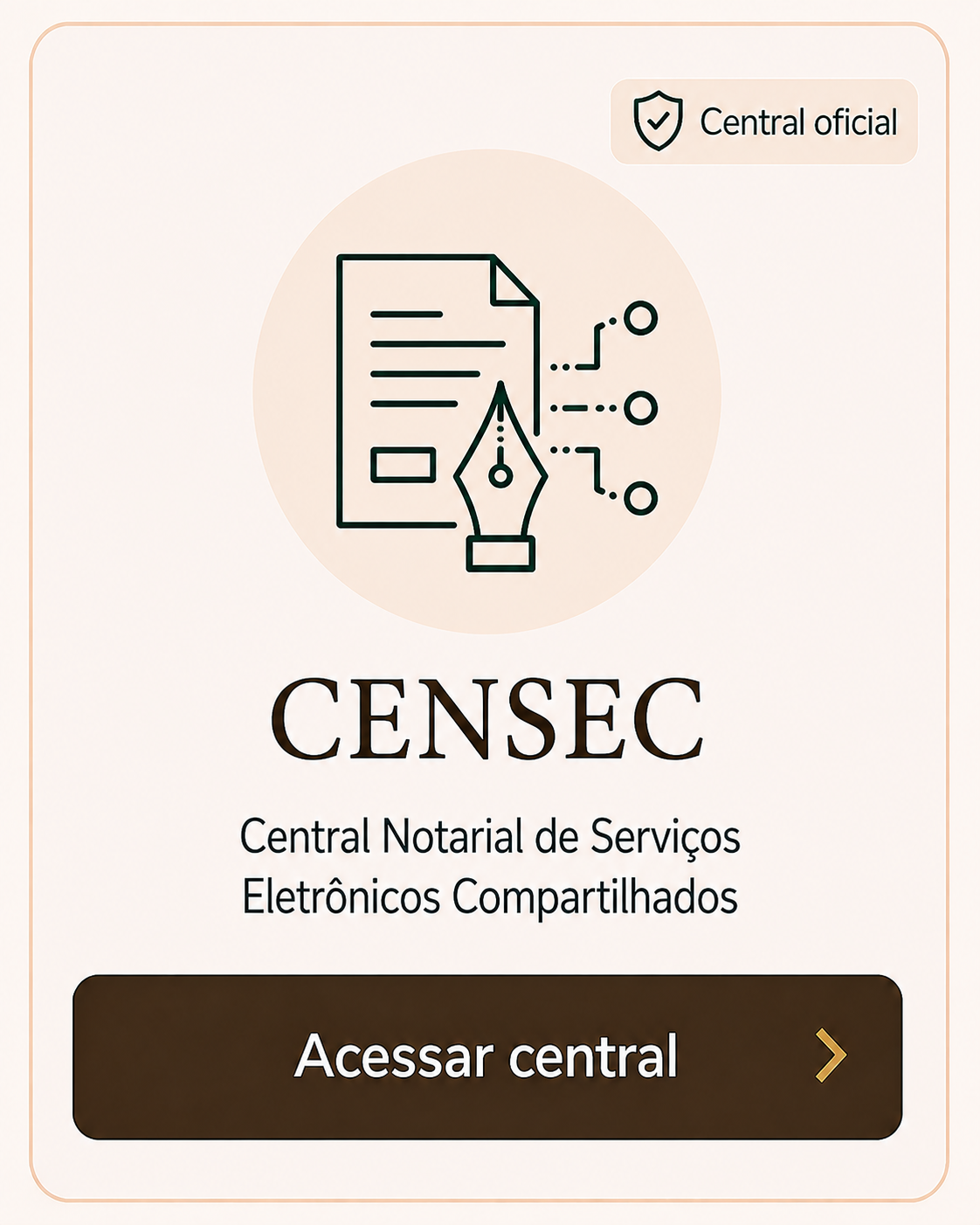 Link para o CENSEC